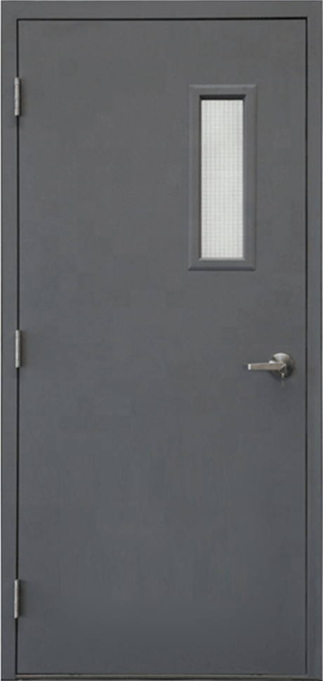 heavy steel security doors